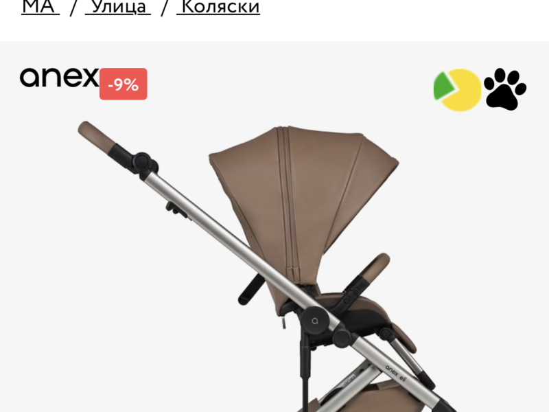 Anex універсальна коляска 2 в 1 Eli