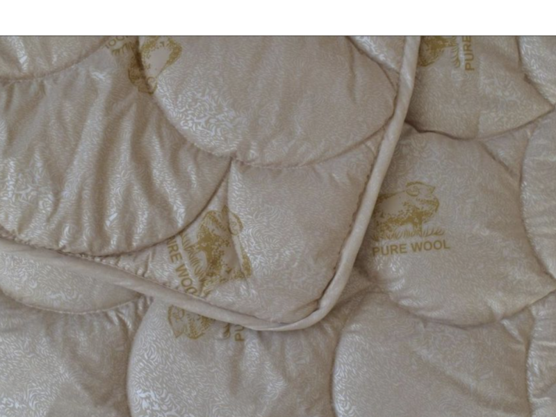 Одеяло шерсть 150*210см