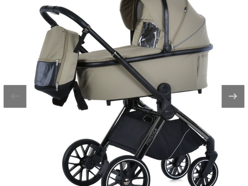 Коляска для дітей 2 в 1 від El Camino PRESTIGE ME 1124-2 Calm Beige