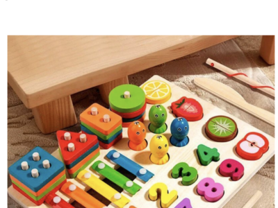 Логическая доска для малышей 3в1 C 75574