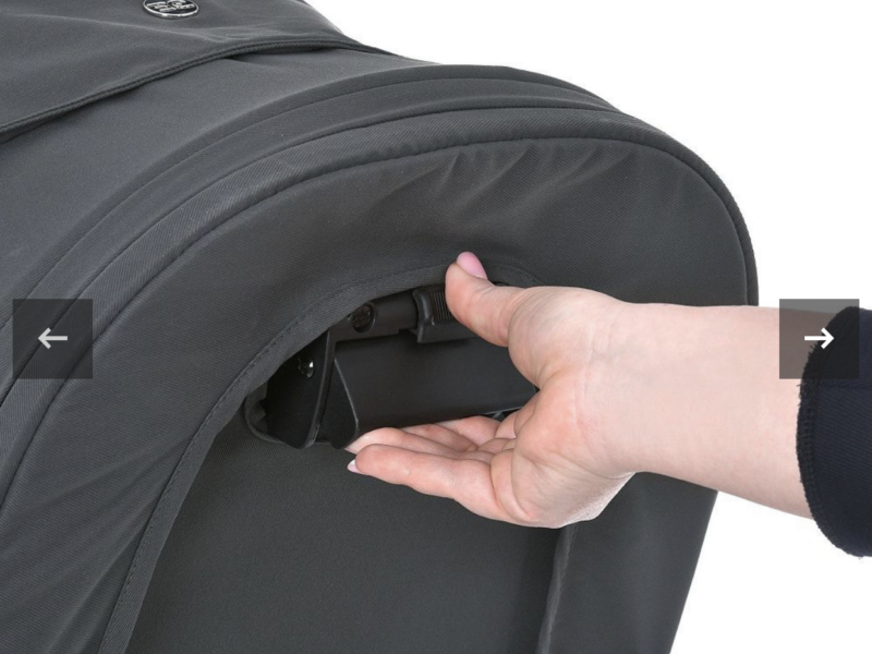 Коляска 2 в 1 El Camino ME 1126 GENESIS Asphalt Gray