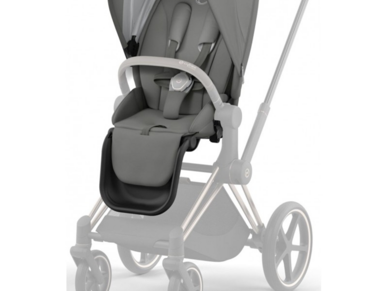Cybex Priam 4.0 коляска 2 в 1 Mirage Grey шасси Chrome Black