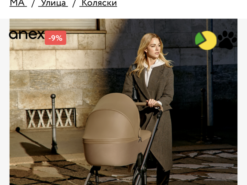 Anex універсальна коляска 2 в 1 Eli