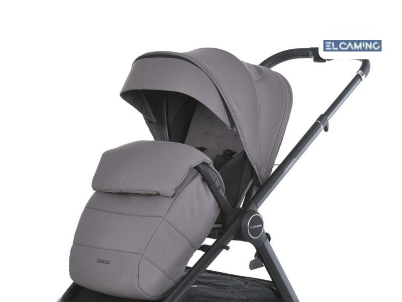 Коляска 2 в 1 El Camino Genesis ME 1126 Taupe Gray