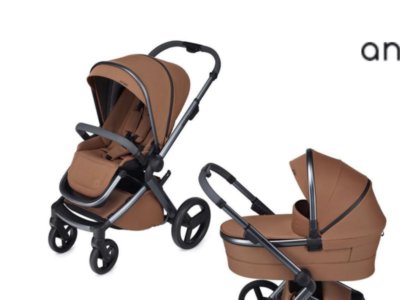 Коляска дитяча 2 в 1 від Anex L/Type коричнева Hazel