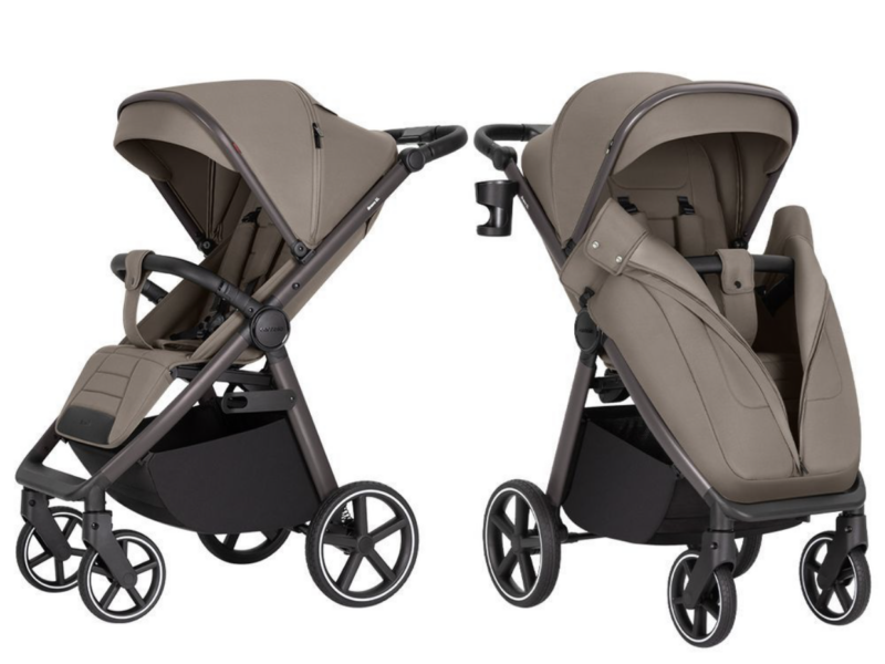 Прогулянкова коляска для дітей CARRELLO Bravo SL Deluxe CRL-5520 Desert Beige /беж/ (Каррелло Браво)