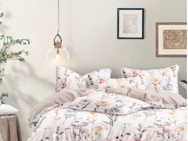 Комплект постільної білизни Viluta Двоспальний Ранфорс 25353