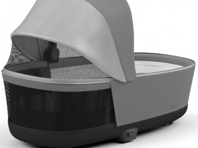 Cybex Priam 4.0 коляска 2 в 1 Mirage Grey шасси Chrome Black