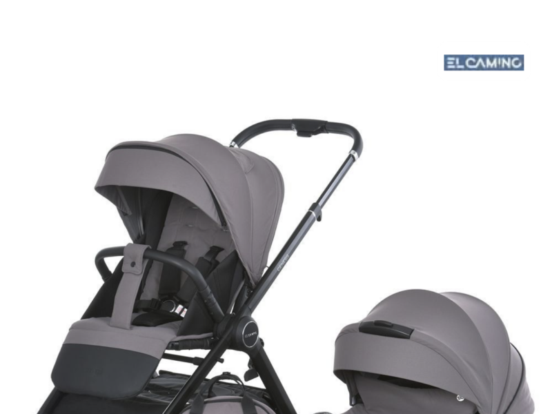 Коляска 2 в 1 El Camino Genesis ME 1126 Taupe Gray