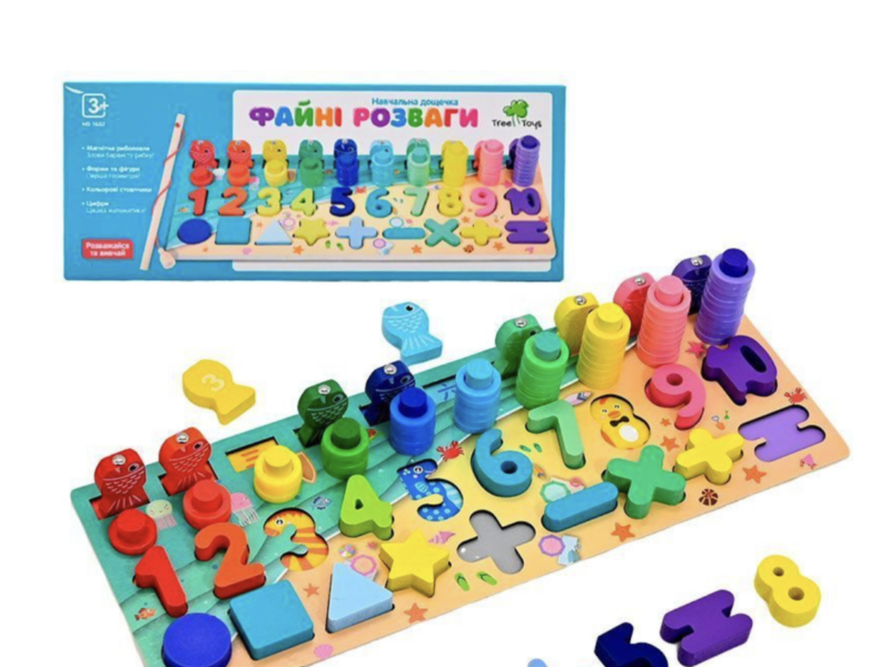 Обучающая дощечка "Прекрасные развлечения" MD 1602