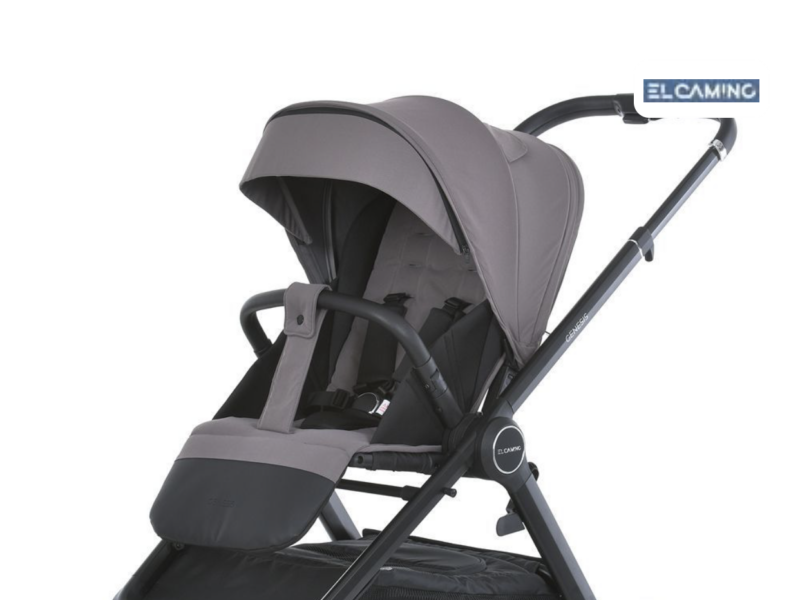 Коляска 2 в 1 El Camino Genesis ME 1126 Taupe Gray