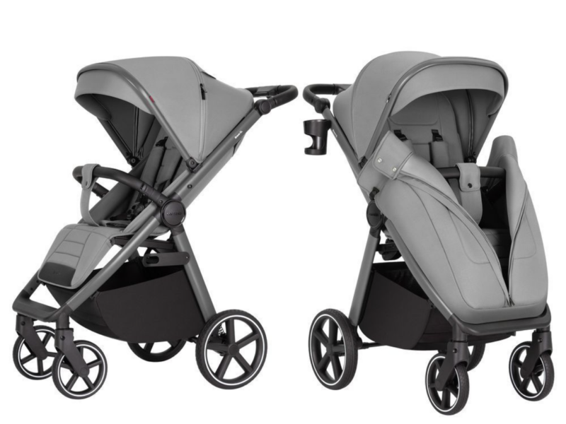 Прогулянкова коляска CARRELLO Bravo SL Deluxe CRL-5520 Shuttle Grey /1/ (Каррелло Браво)