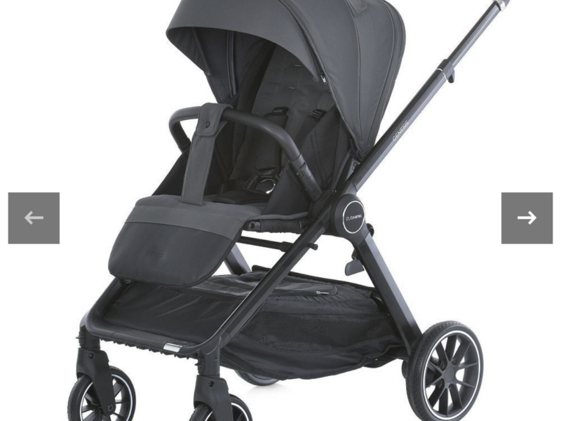 Коляска 2 в 1 El Camino ME 1126 GENESIS Asphalt Gray