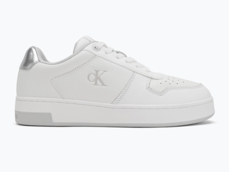 Кросівки жіночі Calvin Klein YW0YW01765 Basket Cupsole Low Mg bright white/silver