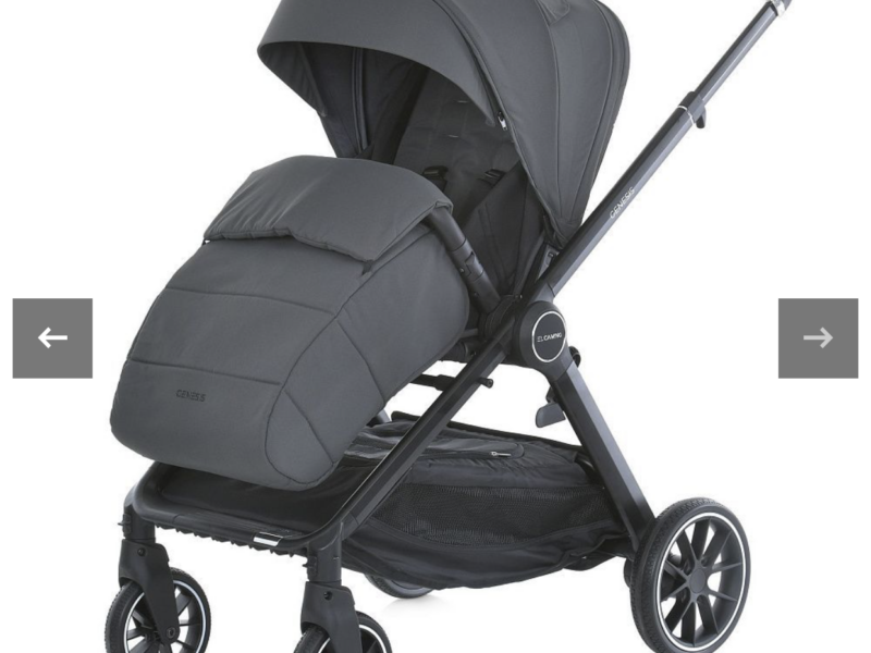 Коляска 2 в 1 El Camino ME 1126 GENESIS Asphalt Gray