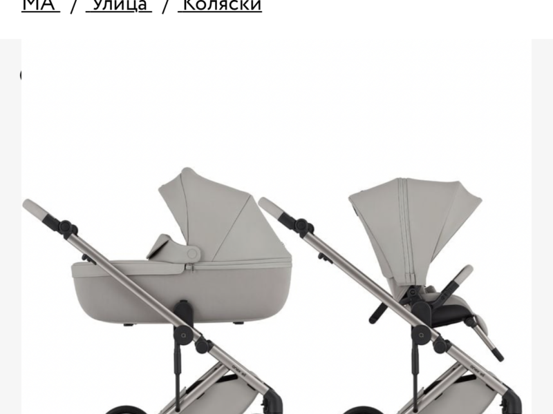 Коляска 2 в 1 Anex Eli