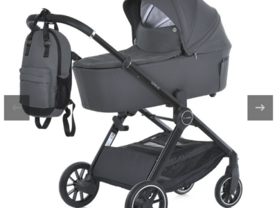 Коляска 2 в 1 El Camino ME 1126 GENESIS Asphalt Gray