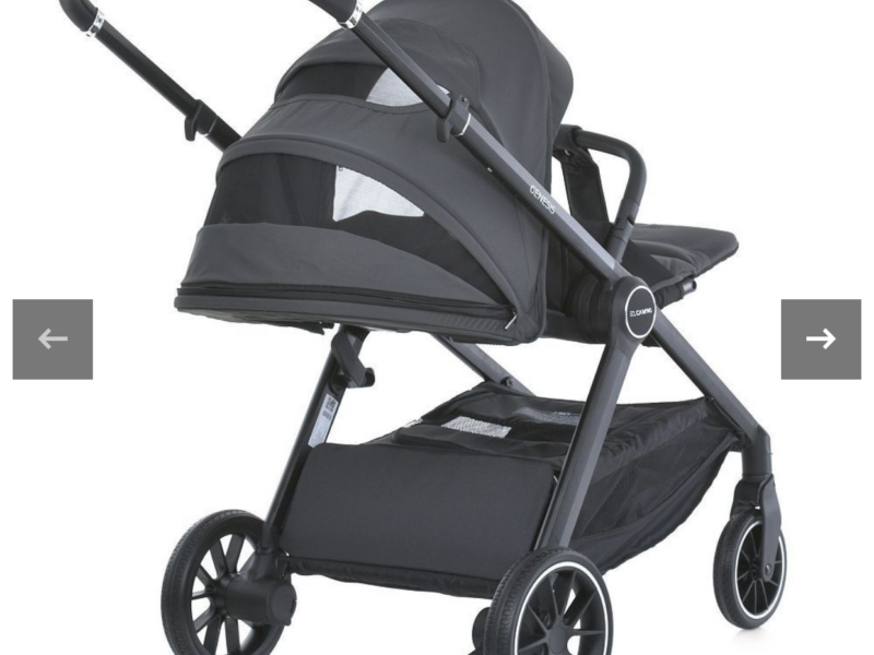 Коляска 2 в 1 El Camino ME 1126 GENESIS Asphalt Gray