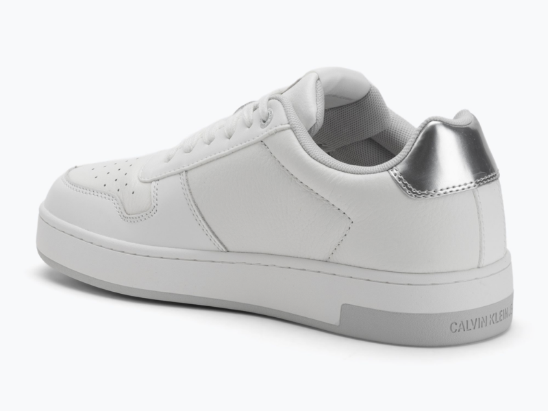 Кросівки жіночі Calvin Klein YW0YW01765 Basket Cupsole Low Mg bright white/silver