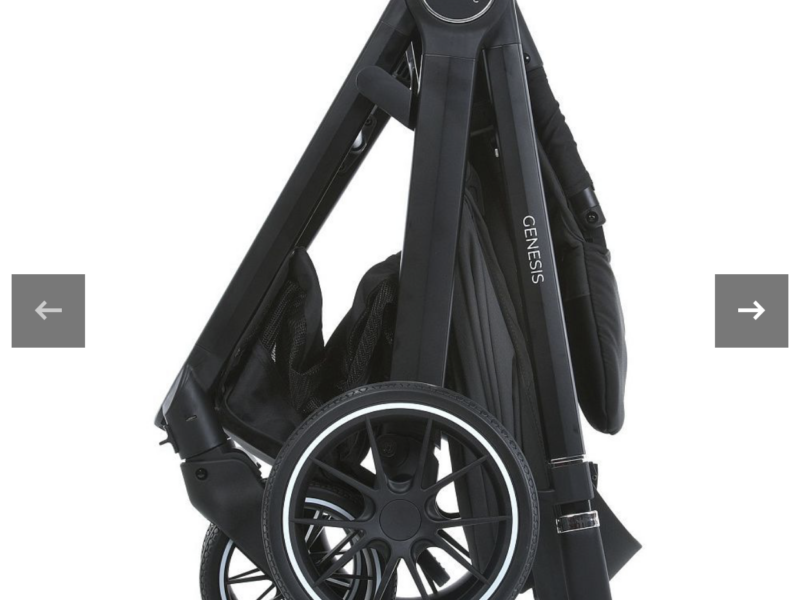 Коляска 2 в 1 El Camino ME 1126 GENESIS Asphalt Gray