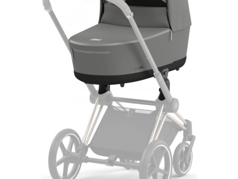 Cybex Priam 4.0 коляска 2 в 1 Mirage Grey шасси Chrome Black