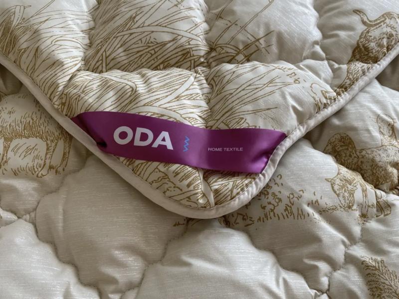 Ковдра на вовні Полуторного розмір 155х210 Якісна, тепла зимова ковдра ODA Код: 1088