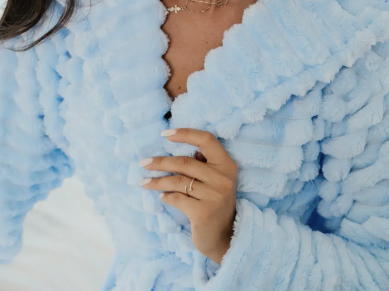 Короткий теплий жіночій халат шарпей 42/44,46 р, доставка по Украине Урпочта,НП,Жастин Код: 333