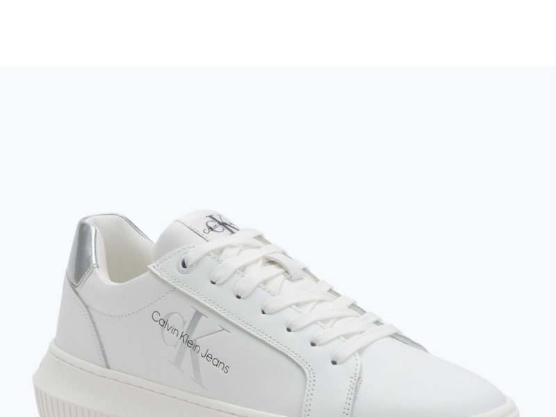 Кросівки жіночі Calvin Klein YW0YW01224 Cupsole Mono Lth Wn white/silver