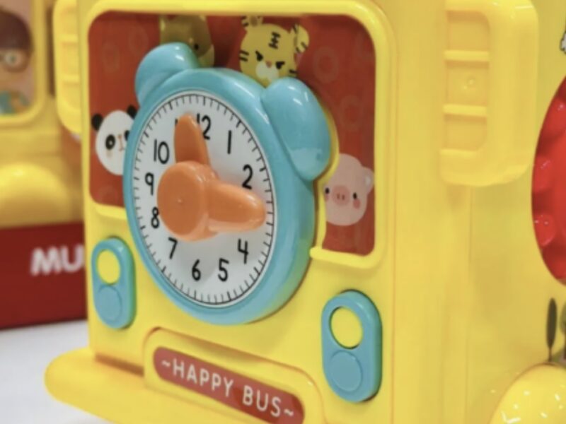 Розвивальна гра сортер для малюків Автобус іграшковий Розвивальні іграшки для найменших