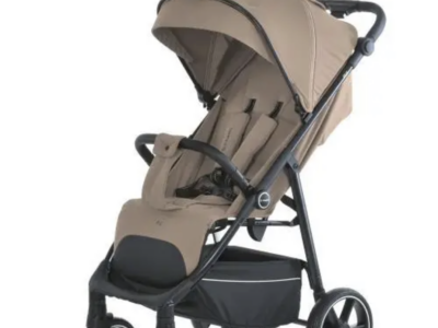 Прогулянкова коляска дитяча FIJI ME 1113-2 Tan Beige міцна сталева рама та комфортний сон