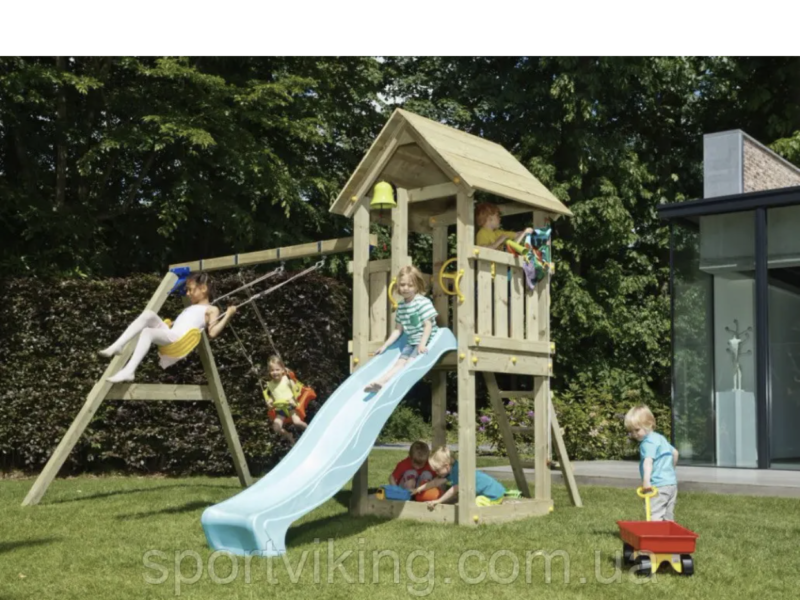 Дитячий майданчик Blue Rabbit KIOSK + SWING Код: KIOSK + SWING
