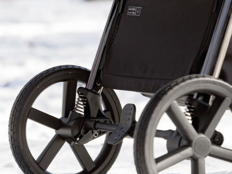 Дитяча коляска прогулянкова CARRELLO Bravo CRL-5515 Mist Grey Світло-сіра