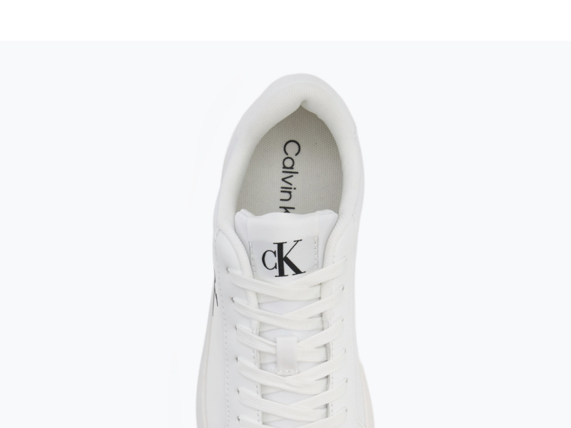 Жіноче взуття Calvin Klein YW0YW01781 3 Cupsole Laceup PU MG bright white