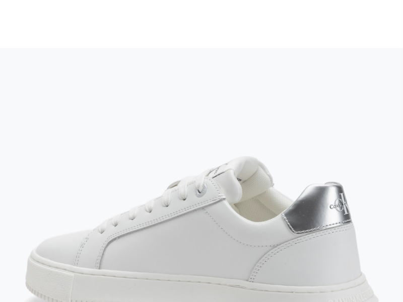 Кросівки жіночі Calvin Klein YW0YW01224 Cupsole Mono Lth Wn white/silver
