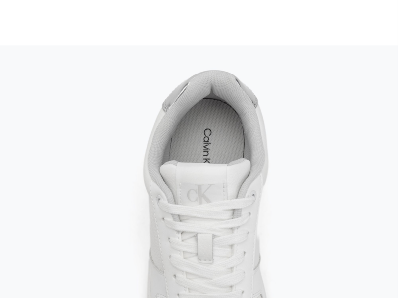 Кросівки жіночі Calvin Klein YW0YW01765 Basket Cupsole Low Mg bright white/silver