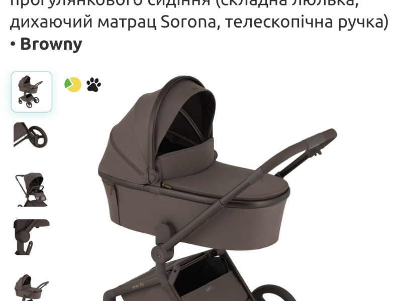 Коляска универсальная 2в1 Anex Flo, Browny