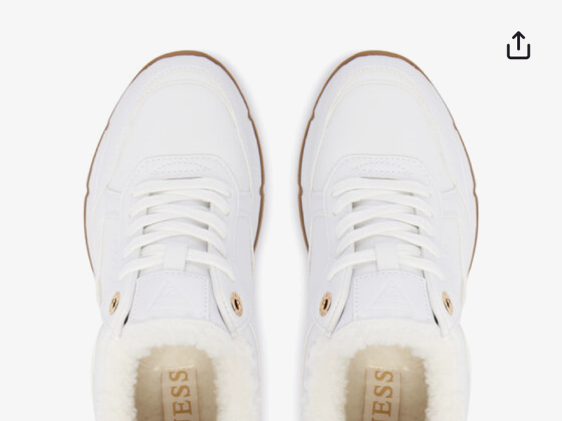 Guess Снікерcи FLFRRE ELE12 Білий