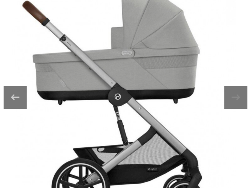 Коляска 2 в 1 Cybex Balios S Lux SLV Stone Grey