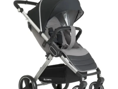 Коляска прогулянкова El Camino Dynamic V2 ME-1053-Onyx темно-сіра pelican