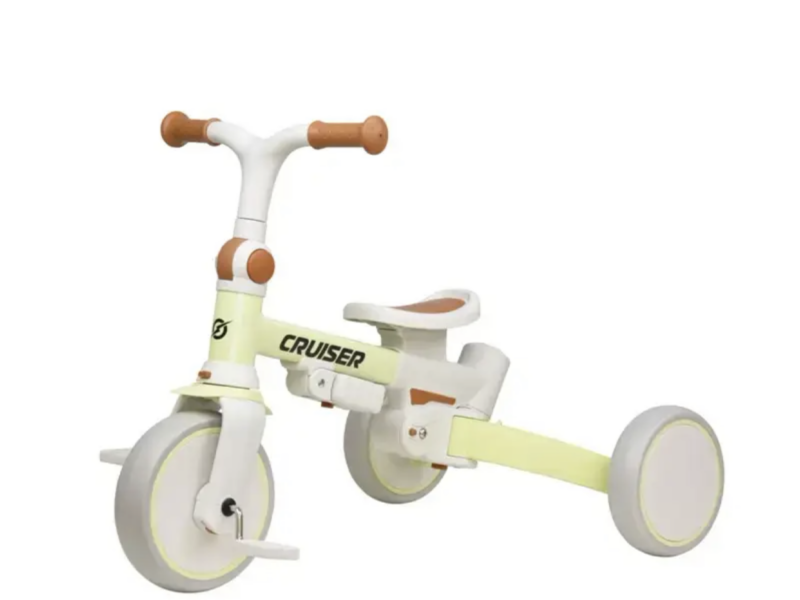 Біговел Tri-cycle Cruiser Milano 001 кремовий 5 в 1 максимальне навантаження 30 кг