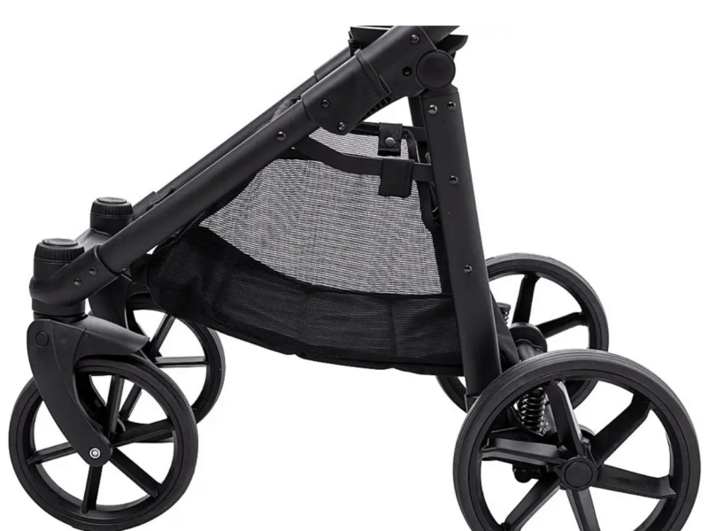 Коляска універсальна 2в1 Bair Palermo (чохол на ніжки, кошик, сумка, підсклянник) Коричнева
