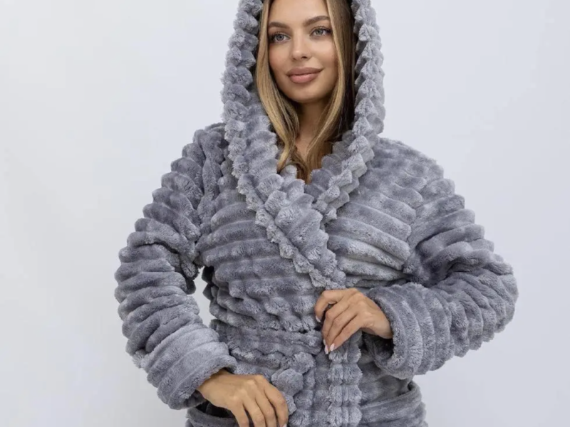 Халат жіночий "Шарпея" махровий Турецький Найкраща щільність в Україні 100%