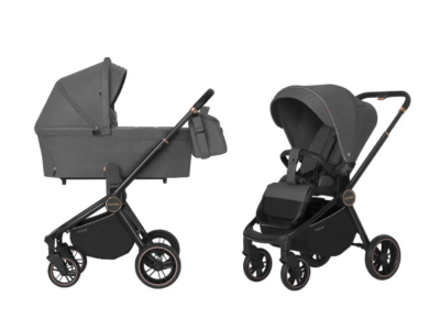 Універсальна дитяча коляска 2в1 від CARRELLO Epica Темно-сірий Код CRL 8510-1