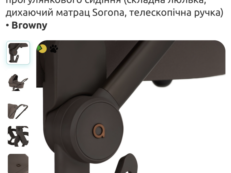 Коляска универсальная 2в1 Anex Flo, Browny