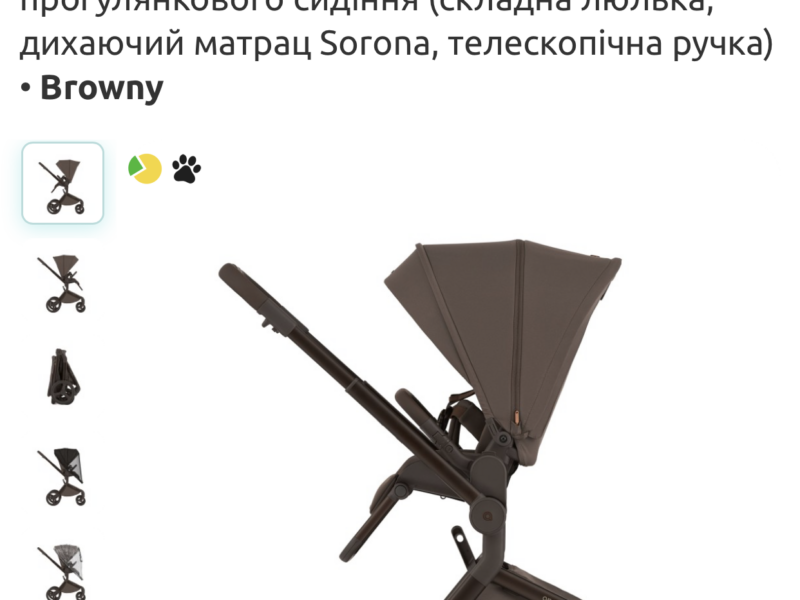 Коляска универсальная 2в1 Anex Flo, Browny