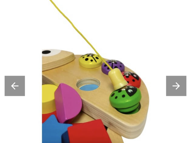 Деревянная игрушка Tree Toys Божья коровка сортер, рыбалка (MD 1876)