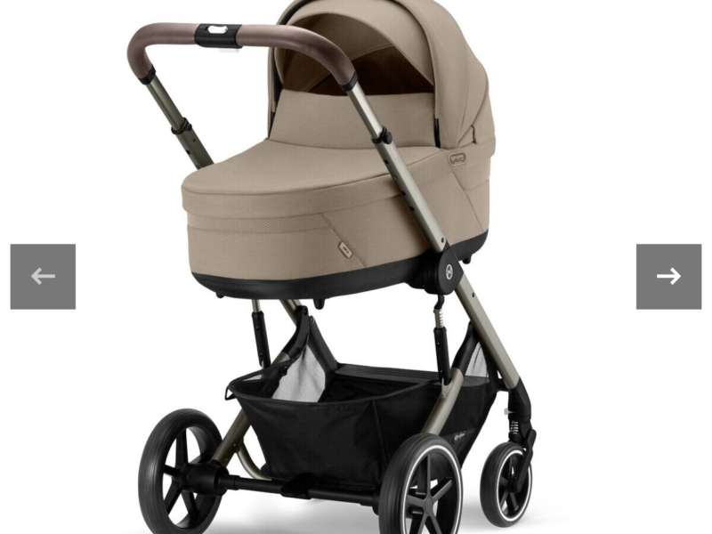 Коляска Cybex Balios S Lux Taupe 2 в 1 Almond Beige