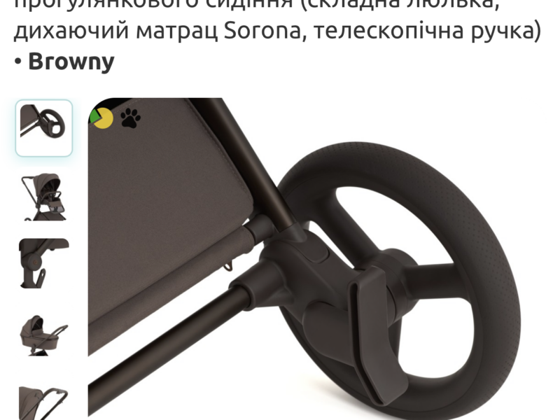 Коляска универсальная 2в1 Anex Flo, Browny