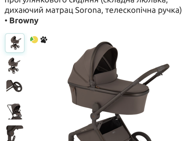 Коляска универсальная 2в1 Anex Flo, Browny