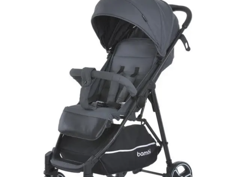 Коляска прогулянкова Bambi M-4249-2-Gray-Matt сіра 4863841